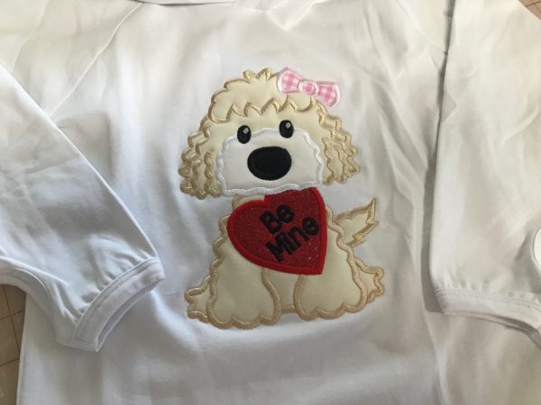 Long Sleeve White Top with Hood