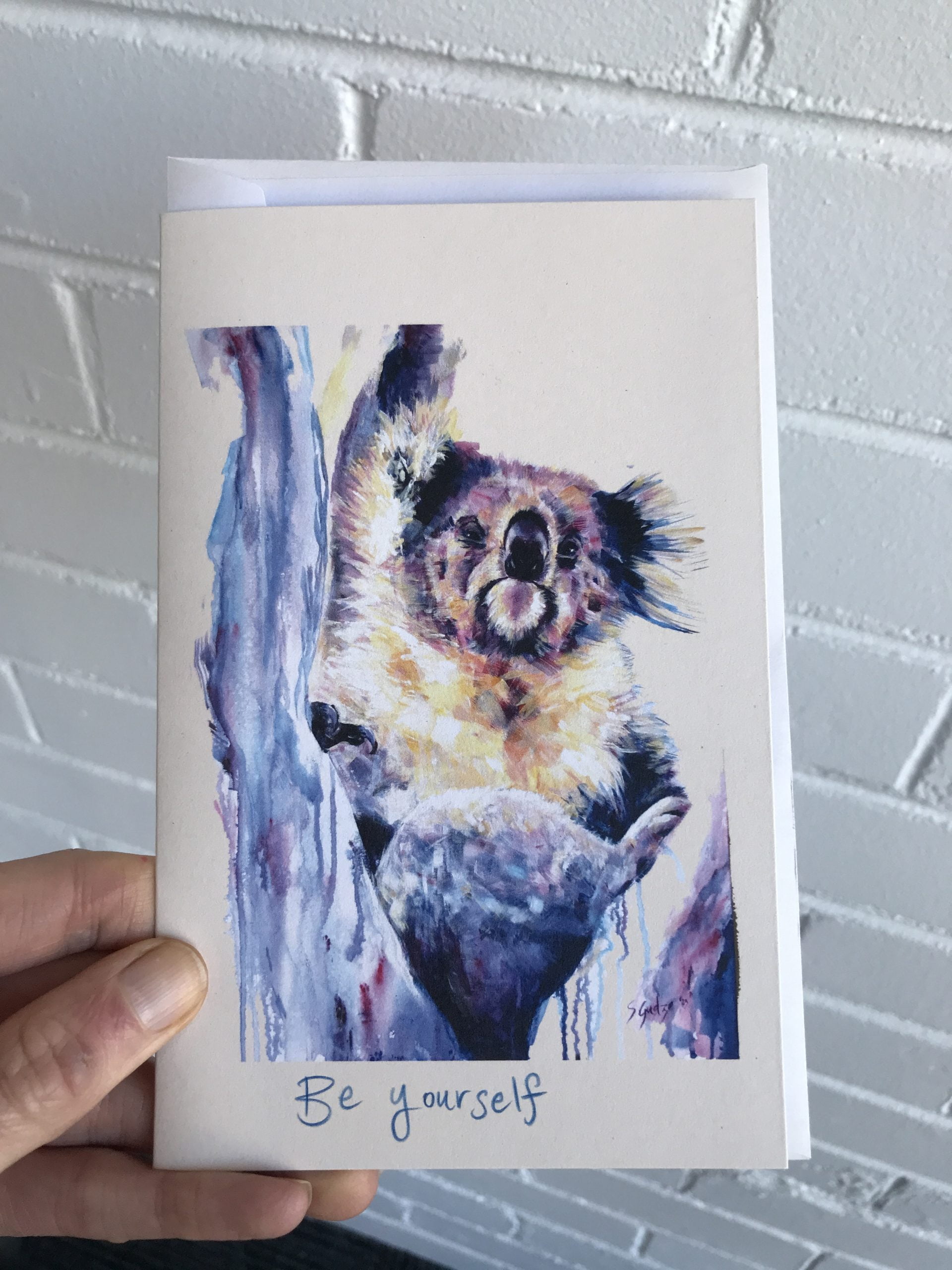 Greeting Card - Koala 'Be Yourself'
