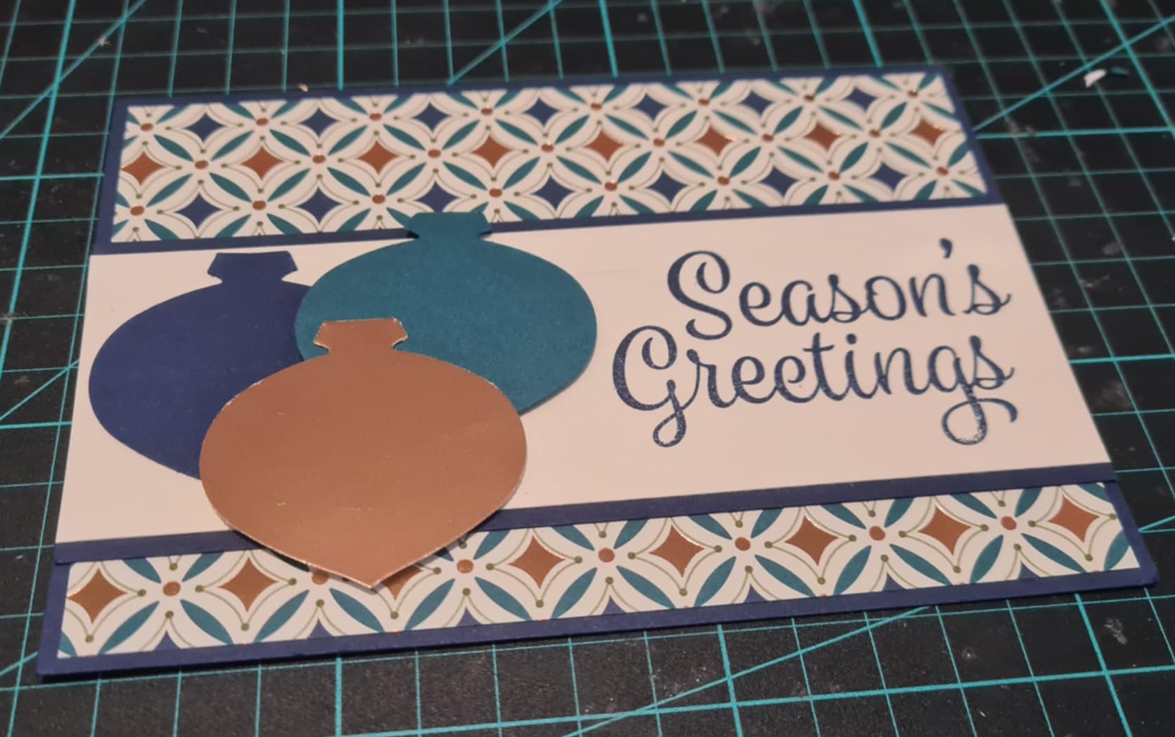 Seasons Greetings Christmas Card