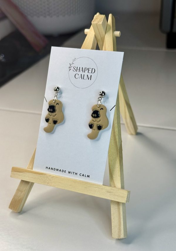 Handmade Polymer Clay Platypus Earrings