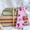 Double Sided Bookmark (Summer Strawberries and Pastel Sunset)
