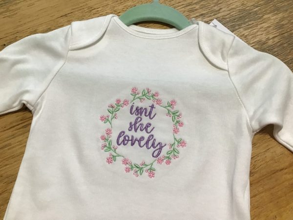 Isn't She Lovely Long Sleeve Bodysuit