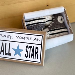 Converse Baby Booties | 0-3 months