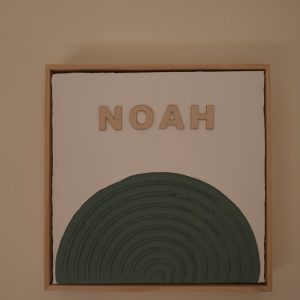 Personalised name canvas