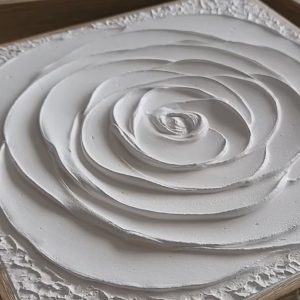 Rose Textured Art
