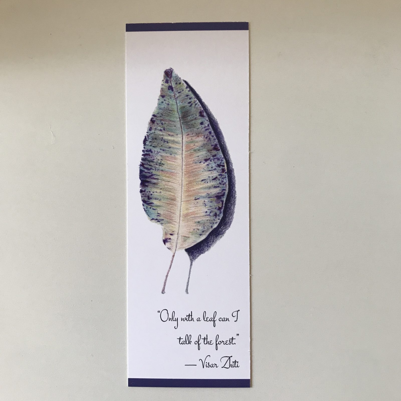 Leafy designs Bookmark