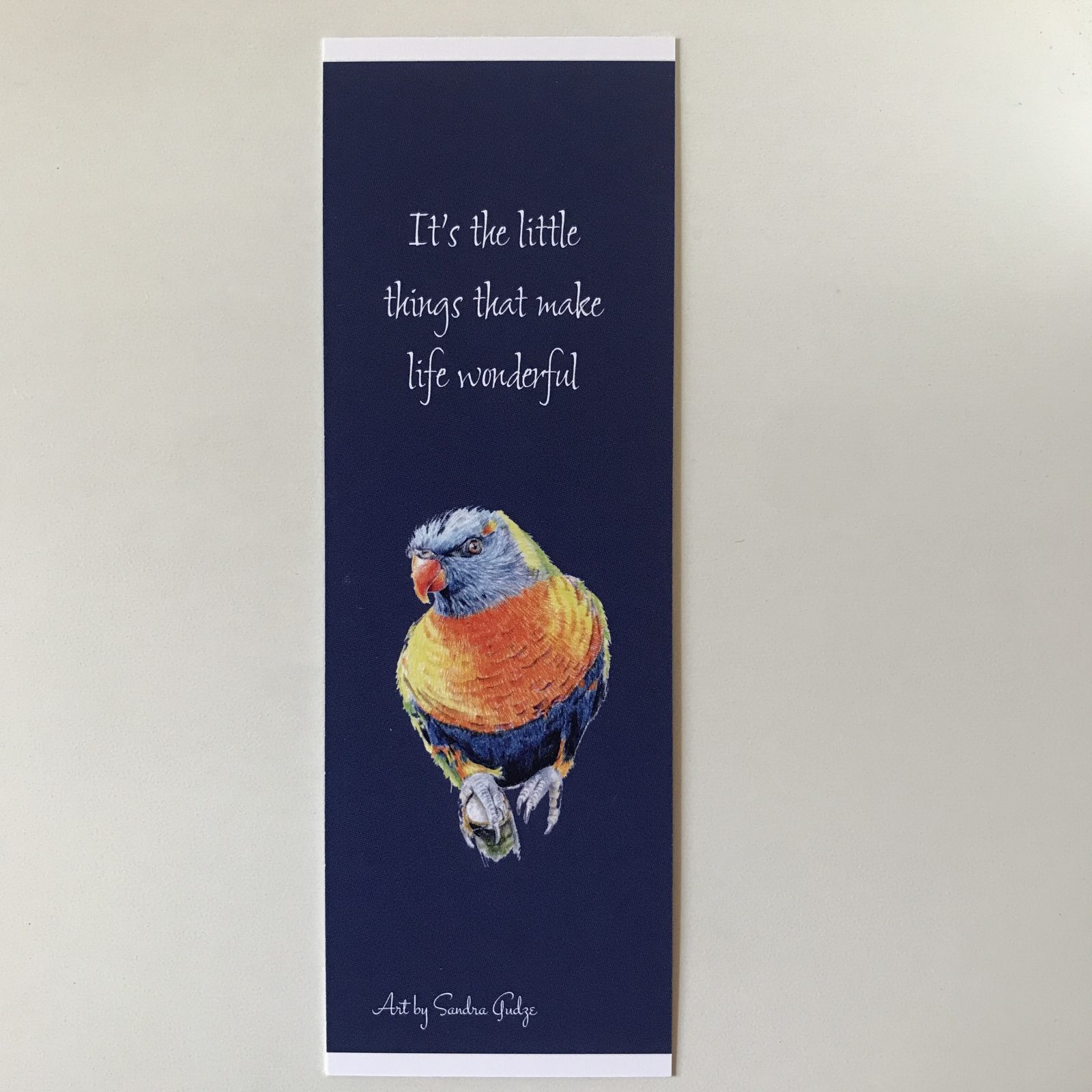 Leafy designs Bookmark