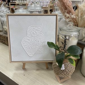 Textured art - Mother and Baby