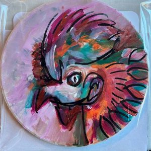 Ceramic Coaster - chicken