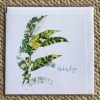 Greeting Card - Gum Leaves 'thinking of you'