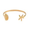 Mermaid Cuff - 18K Gold Plated Stainless Steel