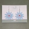 Brachyscome Earrings (Kyoto/Silver)