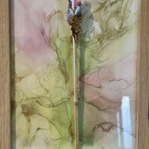 Framed Crystal Wand (small)