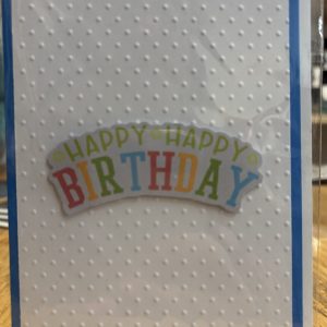 Happy happy birthday card