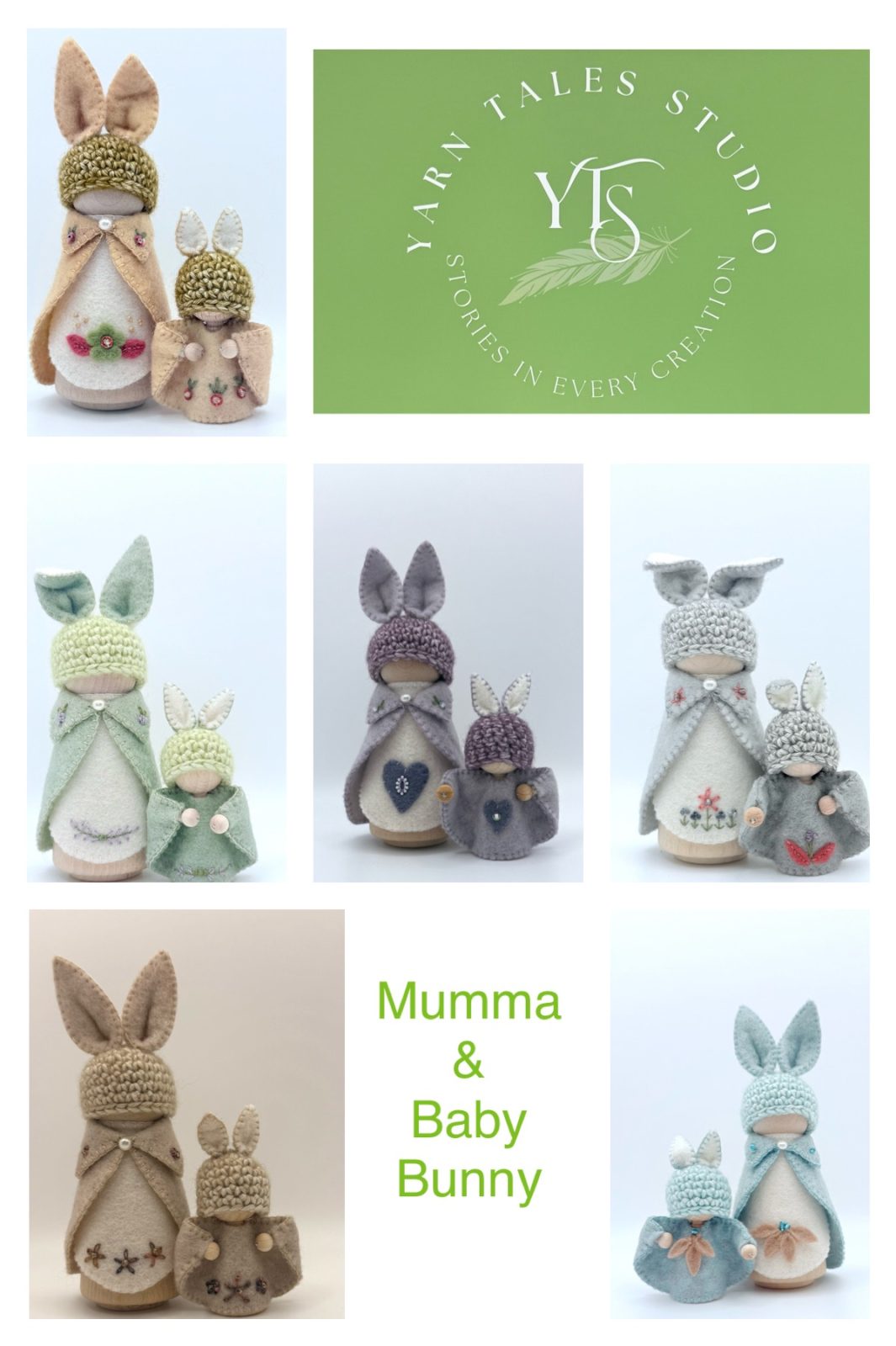 Mumma & Baby Bunny (Set of 2)