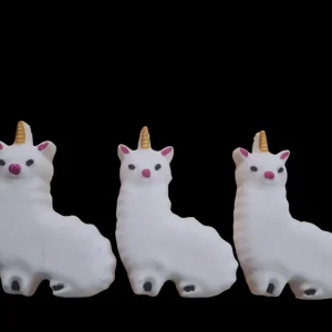 Llama-corn bath bomb