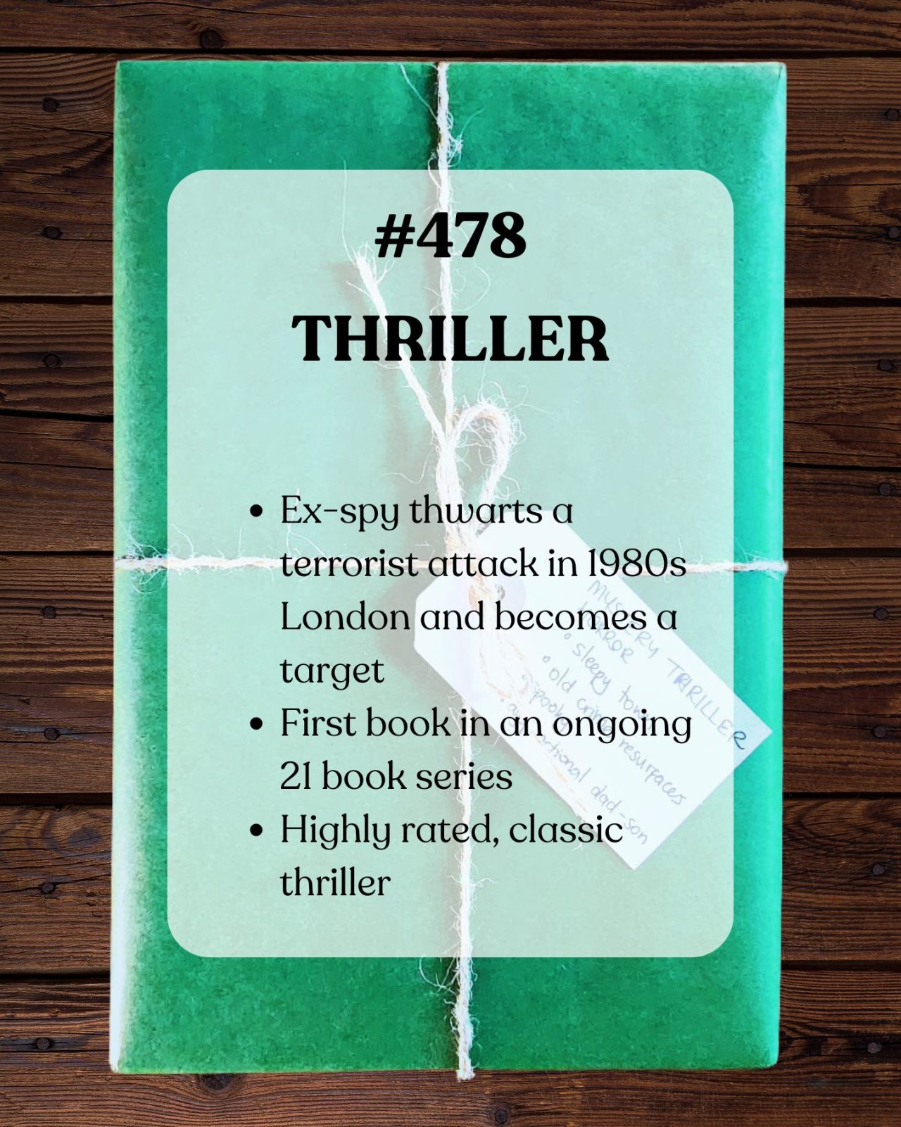 Book Bundle #478 - Thriller