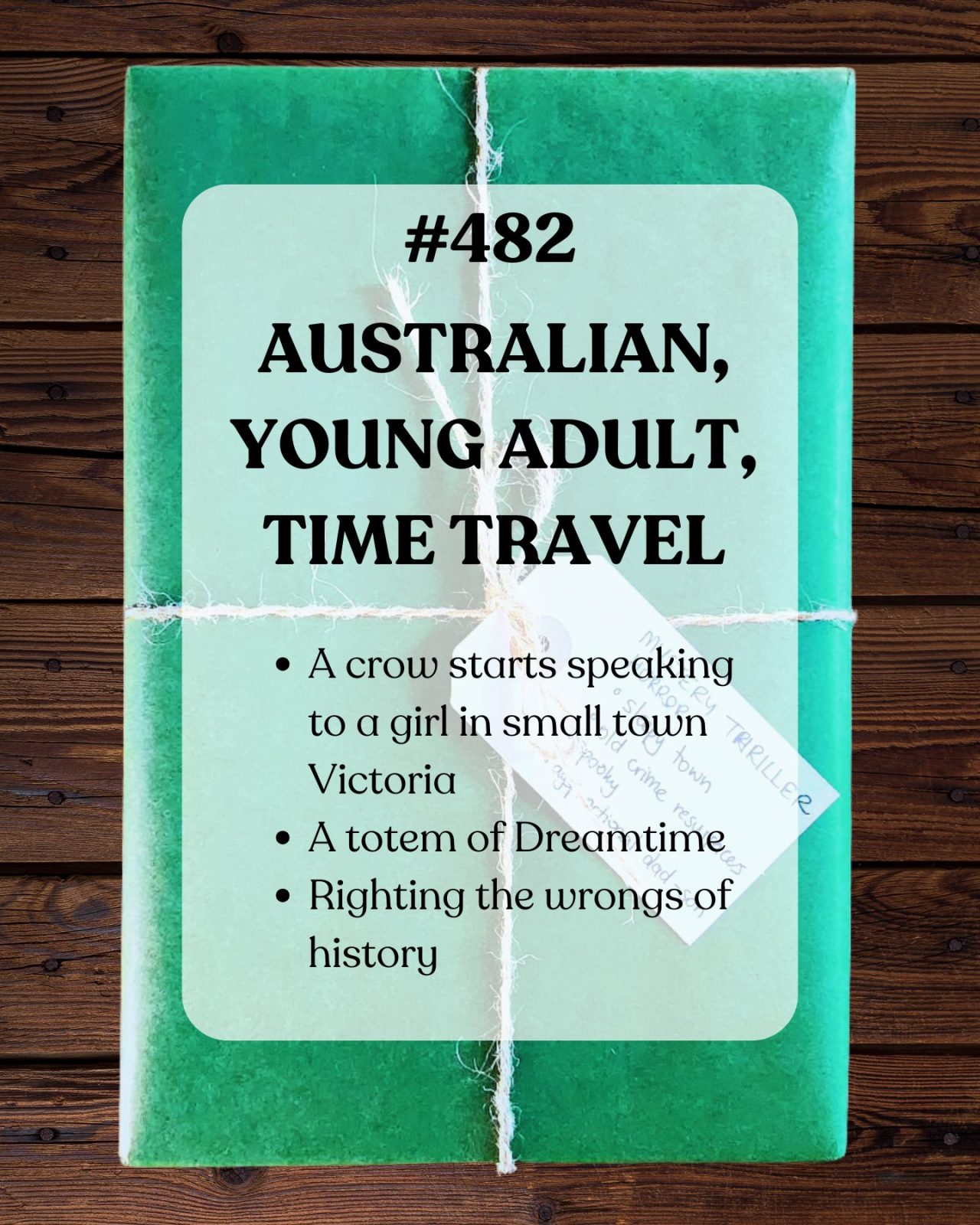 Book #482 - Australian, Young Adult, Time Travel
