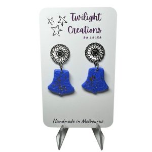Handcrafted polymer clay earrings