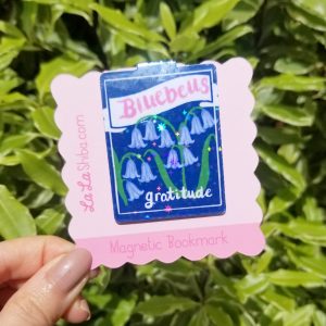 Bluebells Flowers Magnetic Bookmark