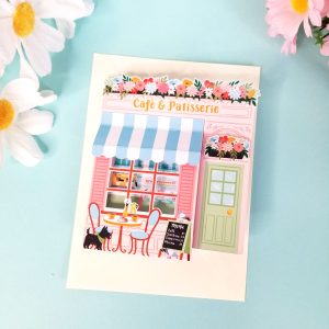 Cafe and Patisserie 3D Card
