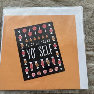 Trick or Treat card
