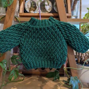 Alpine Christmas Jumper 0-6 months Green Tree