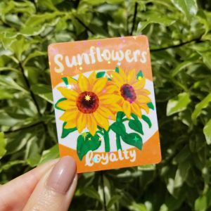 Sunflower Sticker