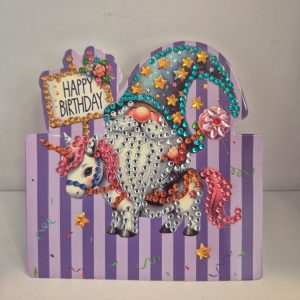 hbd unicorn birthday card