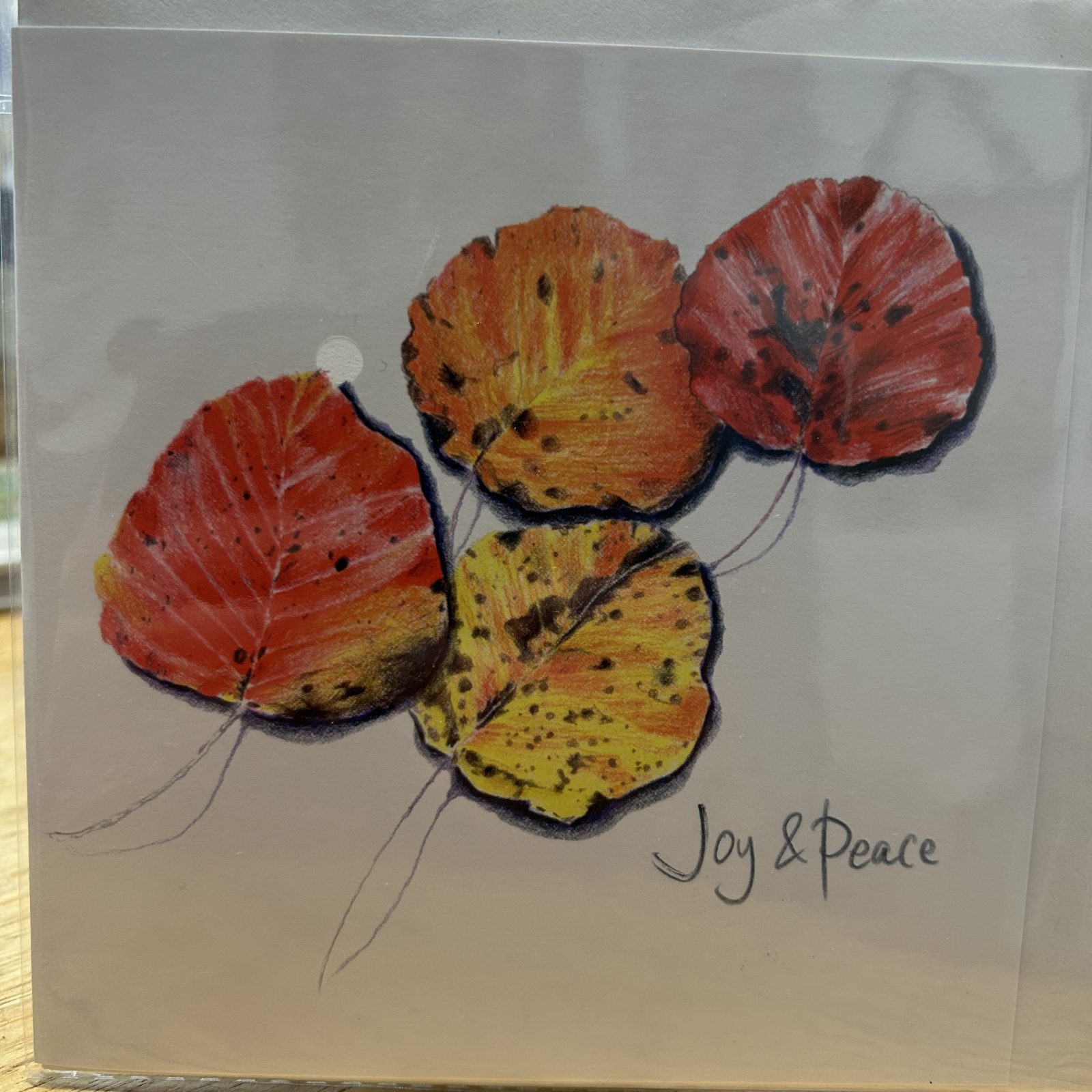 Christmas greeting card - Sandra Gudze Art