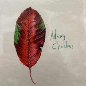 Christmas greeting card - Sandra Gudze Art