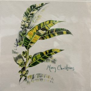 Christmas greeting card - Sandra Gudze Art
