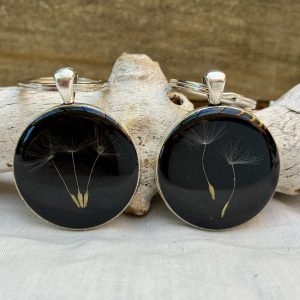 Dandelion Keyring