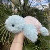 Baby sea turtle crochet plushie