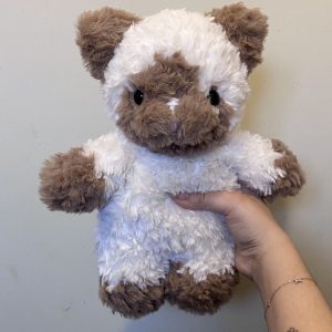 Kitty jumbo plushie crochet