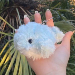 Whale Crochet keychain bag charms