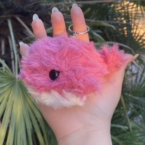 Whale Crochet keychain bag charms