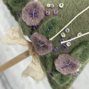 Embroidered Felt Tree