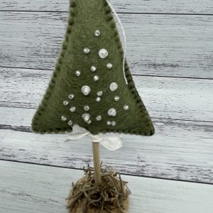 Sequined Felt Tree