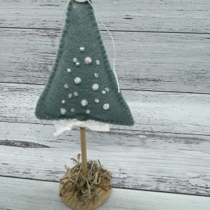 Sequined Felt Tree