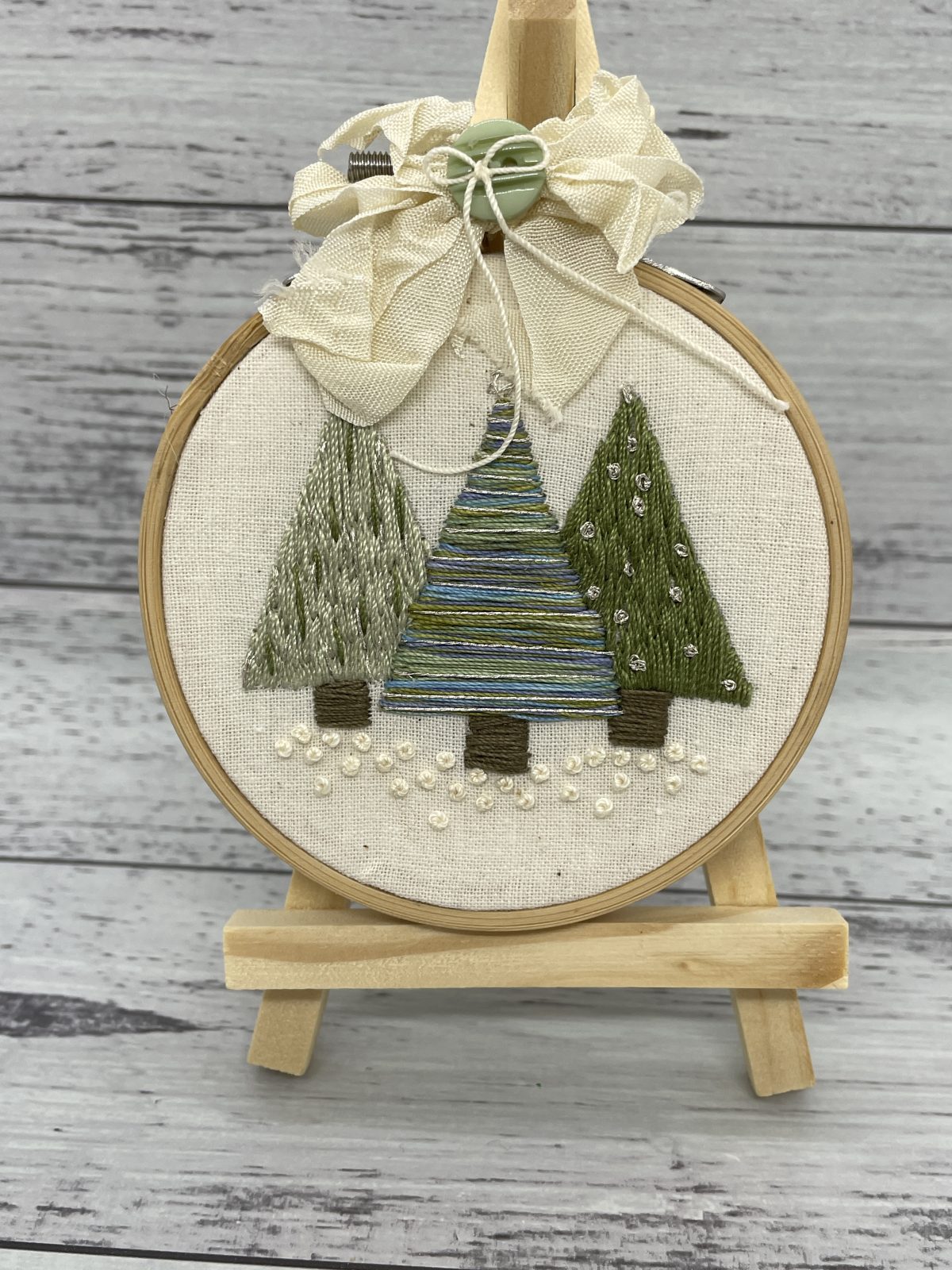 Embroidered Trees