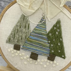 Embroidered Trees