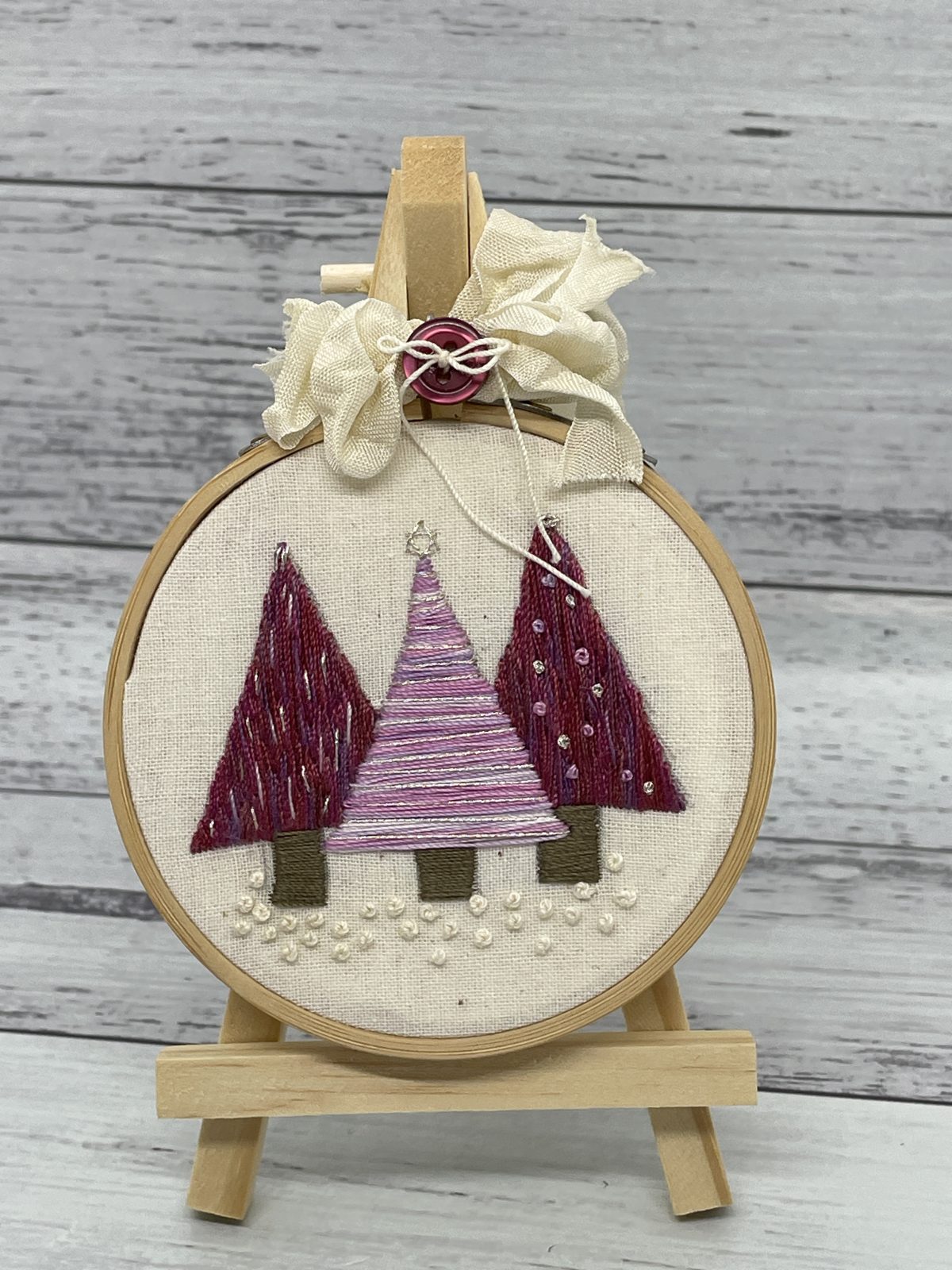 Embroidered Trees
