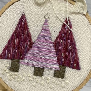 Embroidered Trees