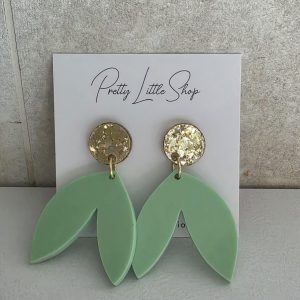 Mint Green Earrings