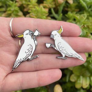 Tea for Toos Enamel Pin Set