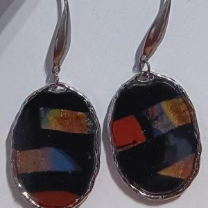 Abstract multi toned dangles