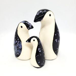Large Penguin - Black & White Speckles
