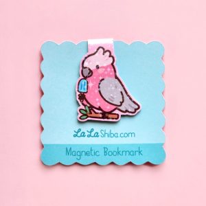 Galah Magnetic Bookmark