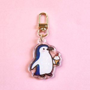 Fairy Penguin Acrylic Bag Charm